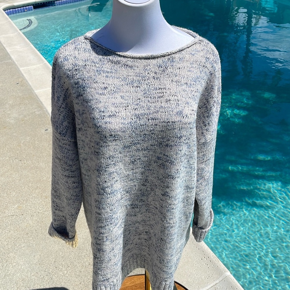 Pure J.Jill Gray and White top | Size XL